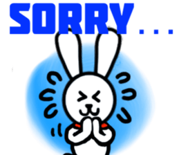 The welcomed rabbit sticker #2691739