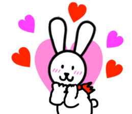 The welcomed rabbit sticker #2691749