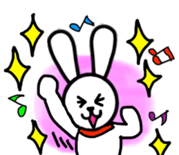 The welcomed rabbit sticker #2691750