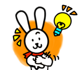 The welcomed rabbit sticker #2691755