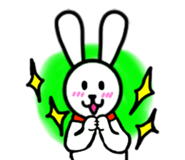 The welcomed rabbit sticker #2691757