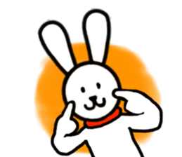 The welcomed rabbit sticker #2691759