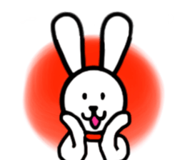 The welcomed rabbit sticker #2691761