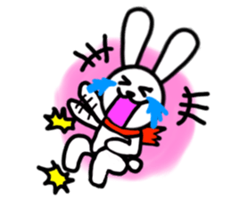 The welcomed rabbit sticker #2691763