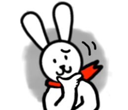 The welcomed rabbit sticker #2691764