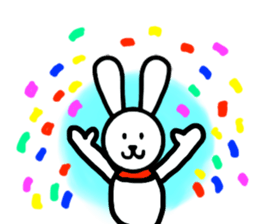 The welcomed rabbit sticker #2691768