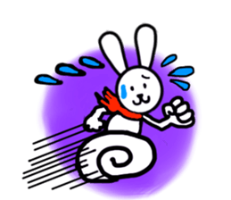 The welcomed rabbit sticker #2691770