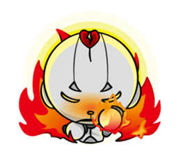 Robot&Rabbit sticker #2691772