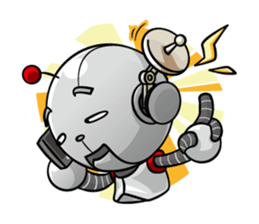 Robot&Rabbit sticker #2691774