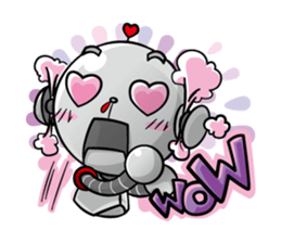 Robot&Rabbit sticker #2691776