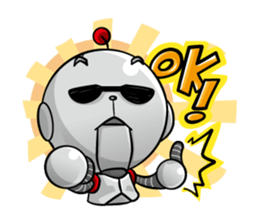 Robot&Rabbit sticker #2691777