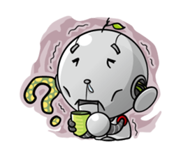 Robot&Rabbit sticker #2691779