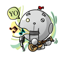 Robot&Rabbit sticker #2691784