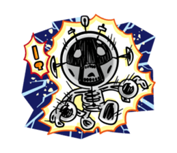 Robot&Rabbit sticker #2691785