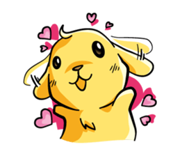 Robot&Rabbit sticker #2691798