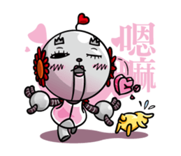 Robot&Rabbit sticker #2691802