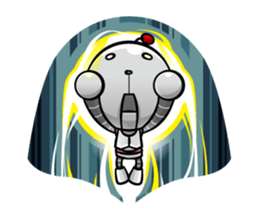 Robot&Rabbit sticker #2691804