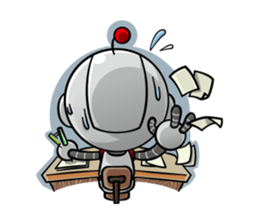 Robot&Rabbit sticker #2691806