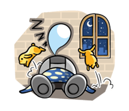 Robot&Rabbit sticker #2691808