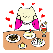 Miko Cat is office waker sticker #2691815