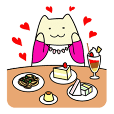 Miko Cat is office waker sticker #2691815