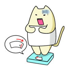 Miko Cat is office waker sticker #2691826