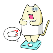 Miko Cat is office waker sticker #2691826