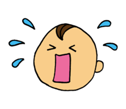 Bring up a baby sticker #2692394