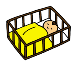 Bring up a baby sticker #2692398