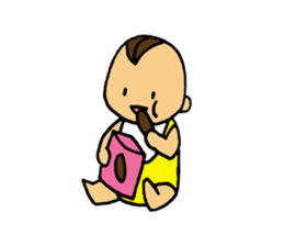 Bring up a baby sticker #2692400