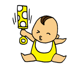 Bring up a baby sticker #2692402