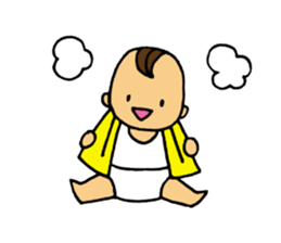 Bring up a baby sticker #2692404