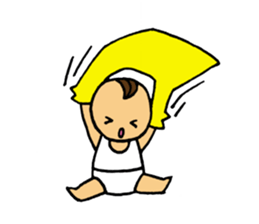 Bring up a baby sticker #2692405