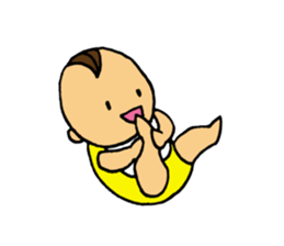 Bring up a baby sticker #2692408