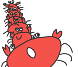Hey!!Crab!! sticker #2692415