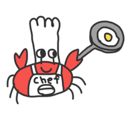 Hey!!Crab!! sticker #2692424