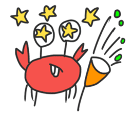 Hey!!Crab!! sticker #2692434
