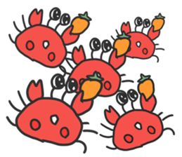 Hey!!Crab!! sticker #2692435
