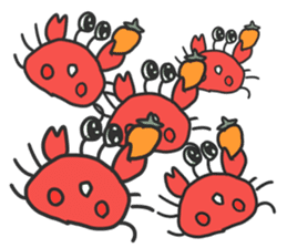 Hey!!Crab!! sticker #2692435
