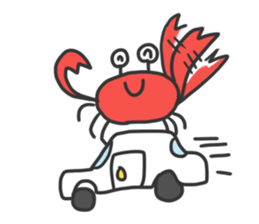 Hey!!Crab!! sticker #2692436