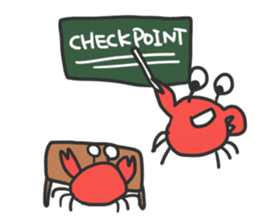 Hey!!Crab!! sticker #2692444