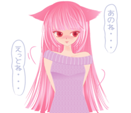 Pretty Girl picture book 4 sticker #2692896