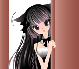 Pretty Girl picture book 4 sticker #2692907