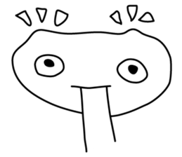 Usashi the rabbit by English sticker #2693298