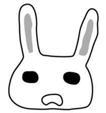 Usashi the rabbit by English sticker #2693311