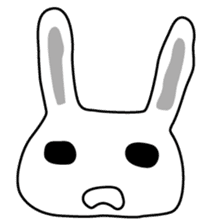 Usashi the rabbit by English sticker #2693311