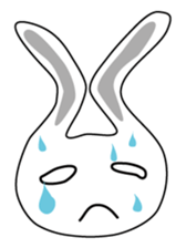 Usashi the rabbit by English sticker #2693312