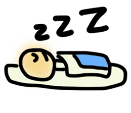 Relax & cute character [za-yo-san] sticker #2693377