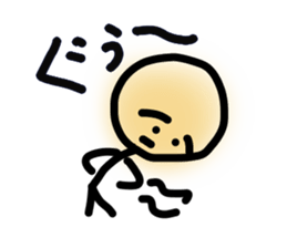 Relax & cute character [za-yo-san] sticker #2693383