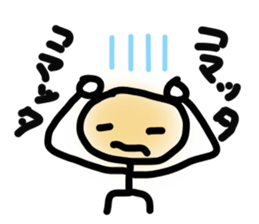 Relax & cute character [za-yo-san] sticker #2693395